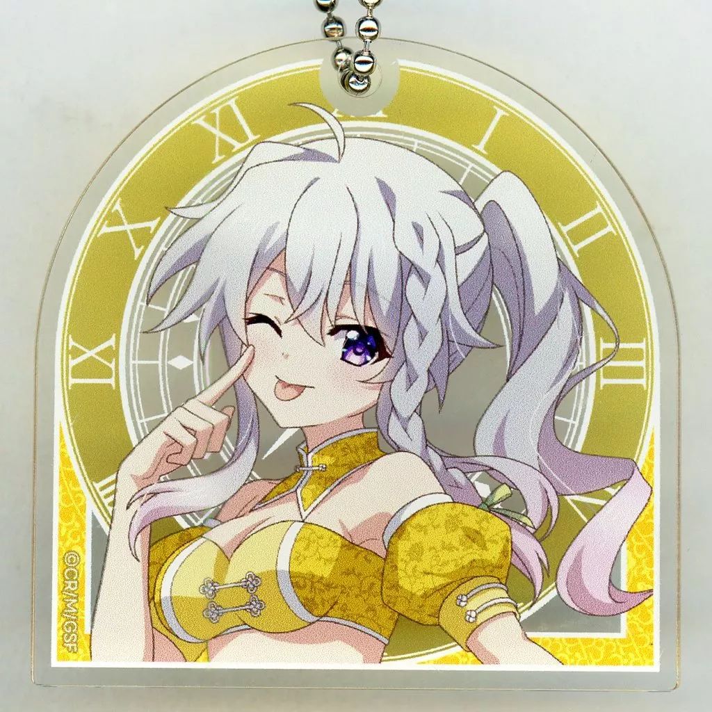 中古】キーホルダー 新海天 アクリルキーホルダー 「くじコレ 9-nine