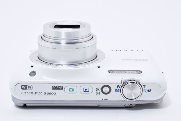 美品｜Nikon COOLPIX S6600 クールピクス ナチュラルホワイト