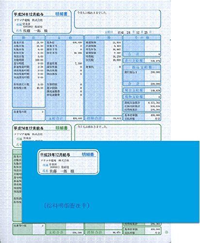 新品 ソリマチ 給与・賞与明細（明細タテ型・給料王14以降専用）・封筒割引セット SR281