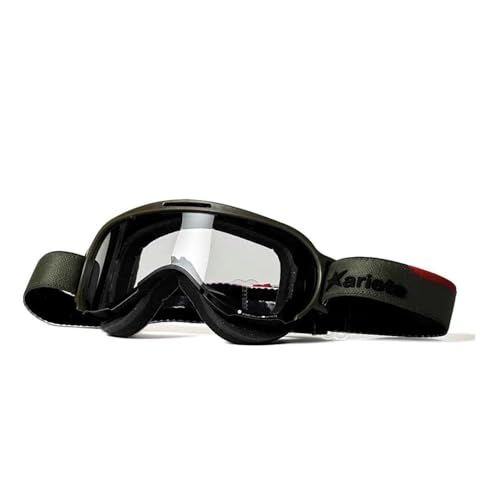 新品 アリート(ariete) WABI ゴーグル クリアレンズ グリーン/レッド 14980-NVR