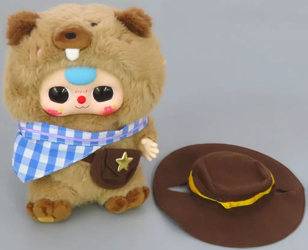 【】ぬいぐるみ ビーバー 400% Three Generations ぬいぐるみ  「Baby three」