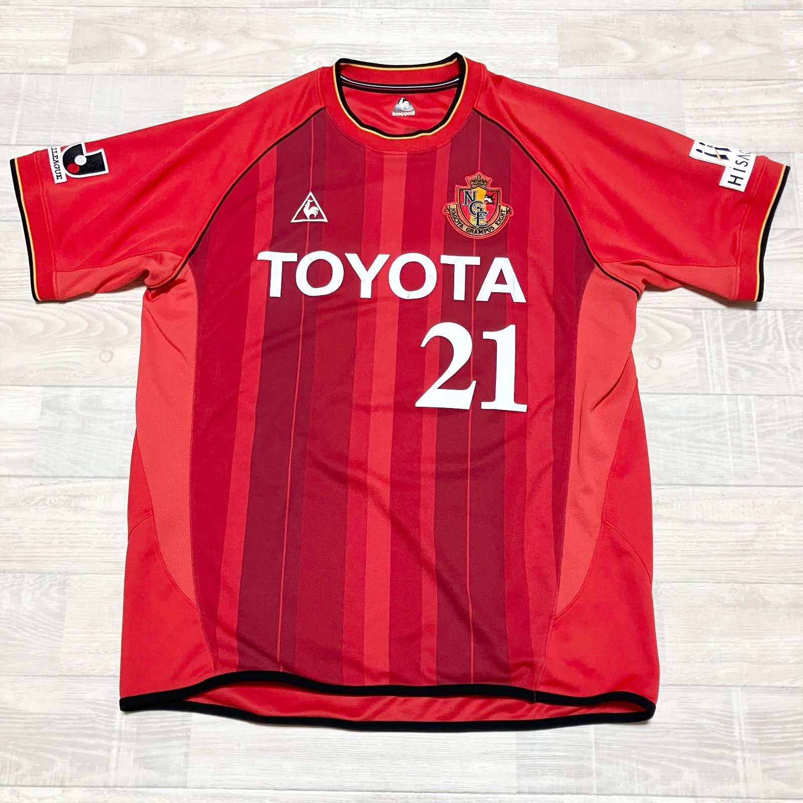 激レア 名古屋グランパス 岡山哲也 レプリカユニフォーム O-XOサイズ
