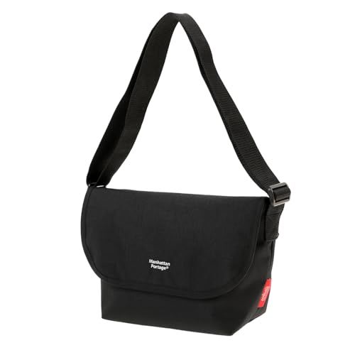 新品 [マンハッタンポーテージ] 正規品【公式】メッセンジャーバッグ MP1605JRBPDMGNT Nylon Messenger Bag JR Back Pocket W/Divider Magnet Black