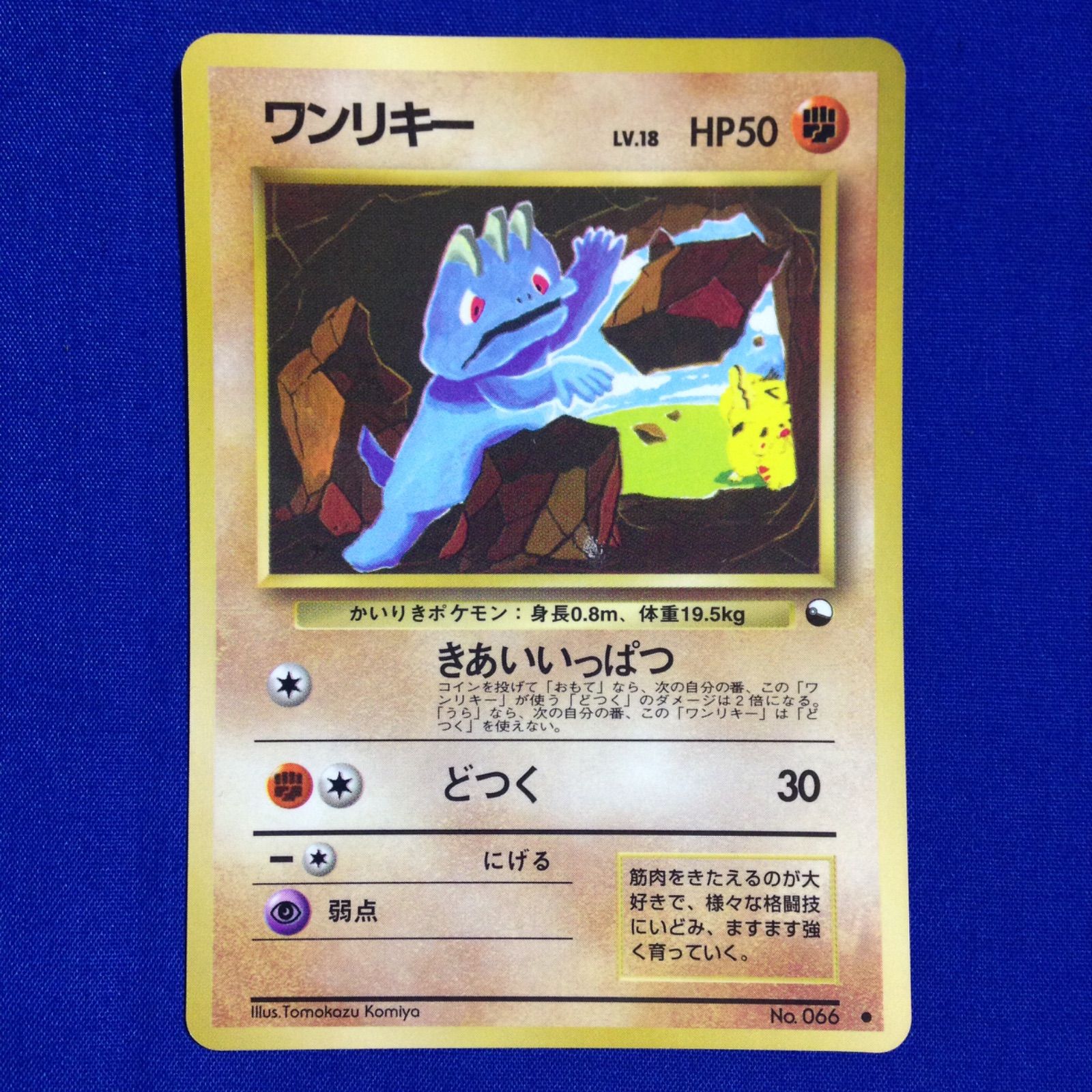 ワンリキー 旧裏 ポケカ ポケモンカード 拡張シート 赤版 - メルカリ