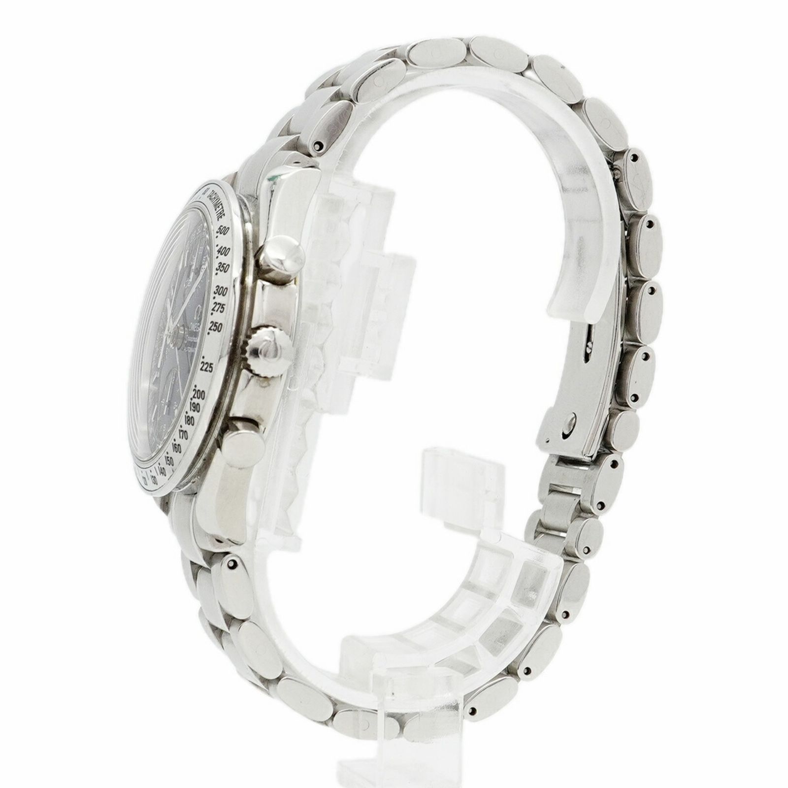  オメガ スピードマスター 3523.80 ネイビー文字盤腕時計 メンズ カジュアルシャツ 自動巻き時計 腕時計(アナログ)