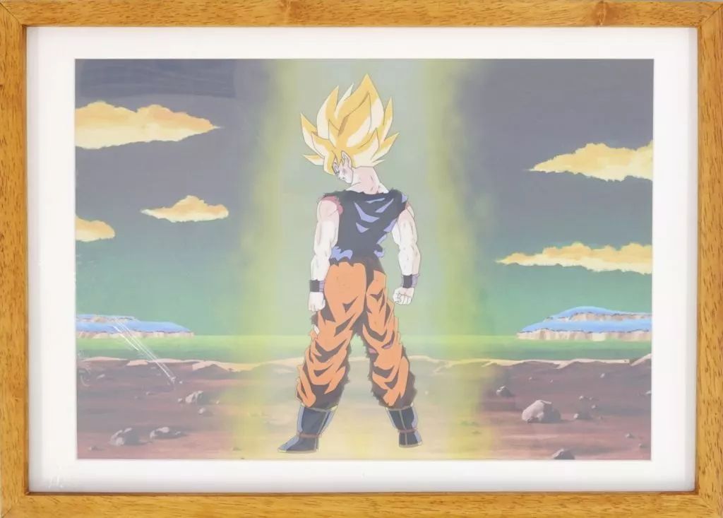 中古】原画イラストボード ドラゴンボールZ 複製セル画風アート SS1