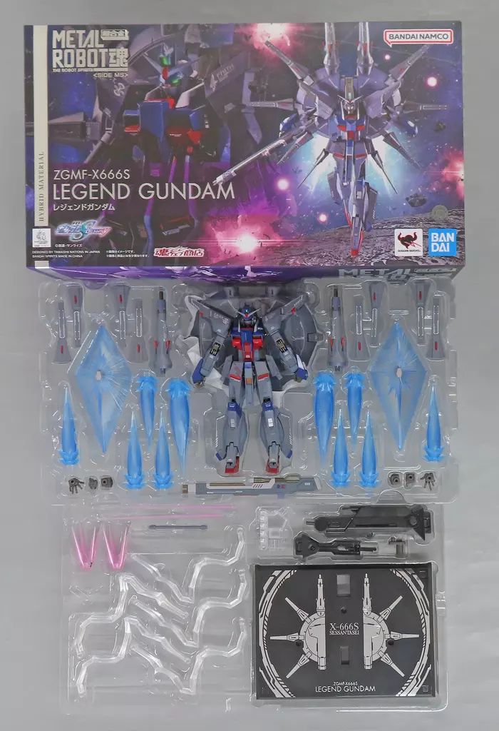 模型・プラモデル L ROBOT魂 ＜SIDE MS＞ レジェンドガンダム