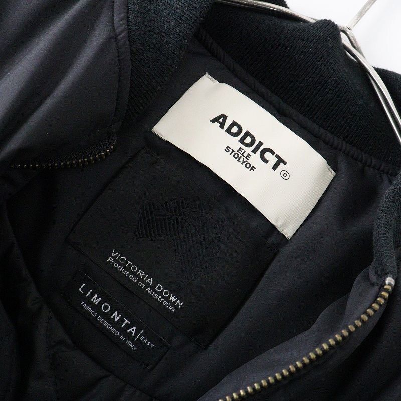 【美品】ELE STOLYOF/ Victoria Down MA-1 美品 エレストリオフ ELE STOLYOF Victoria Down MA-1 ダウン