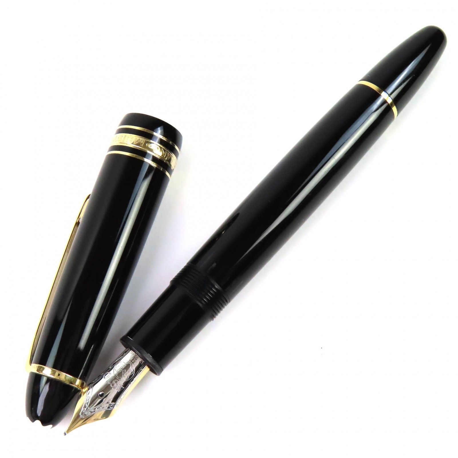 良品△MONTBLANC モンブラン マイスターシュテュック 146 ペン先14K EF