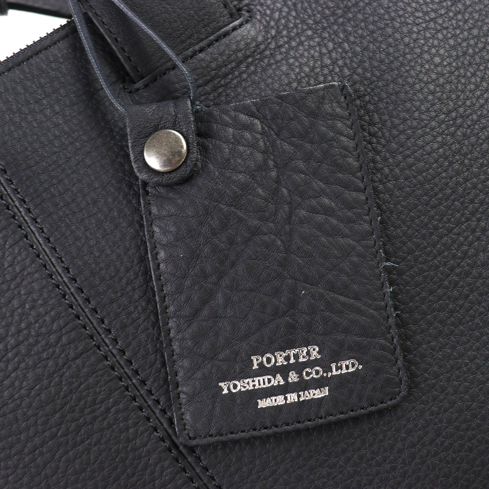 極美品△PORTER ポーター WITH ウィズ レザー 2WAY ブリーフケース 