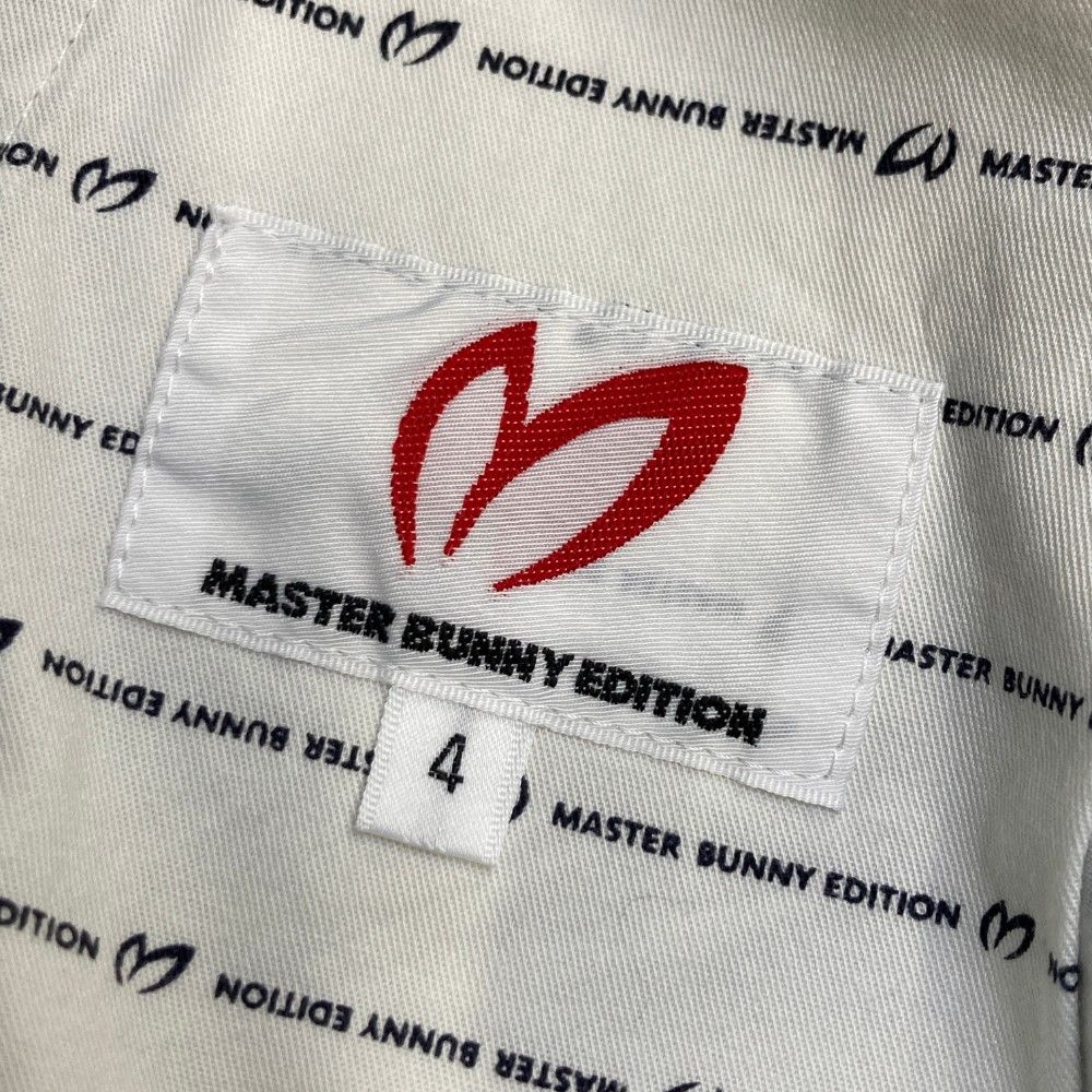 サイズ：4 MASTER BUNNY EDITION マスターバニーエディション 158-9132401 ハーフパンツ 総柄 ブルー系 [240101447444] ゴルフウェア メンズ ストスト 楽天市場】MASTER BUNNY EDITION マスターバニーエディション