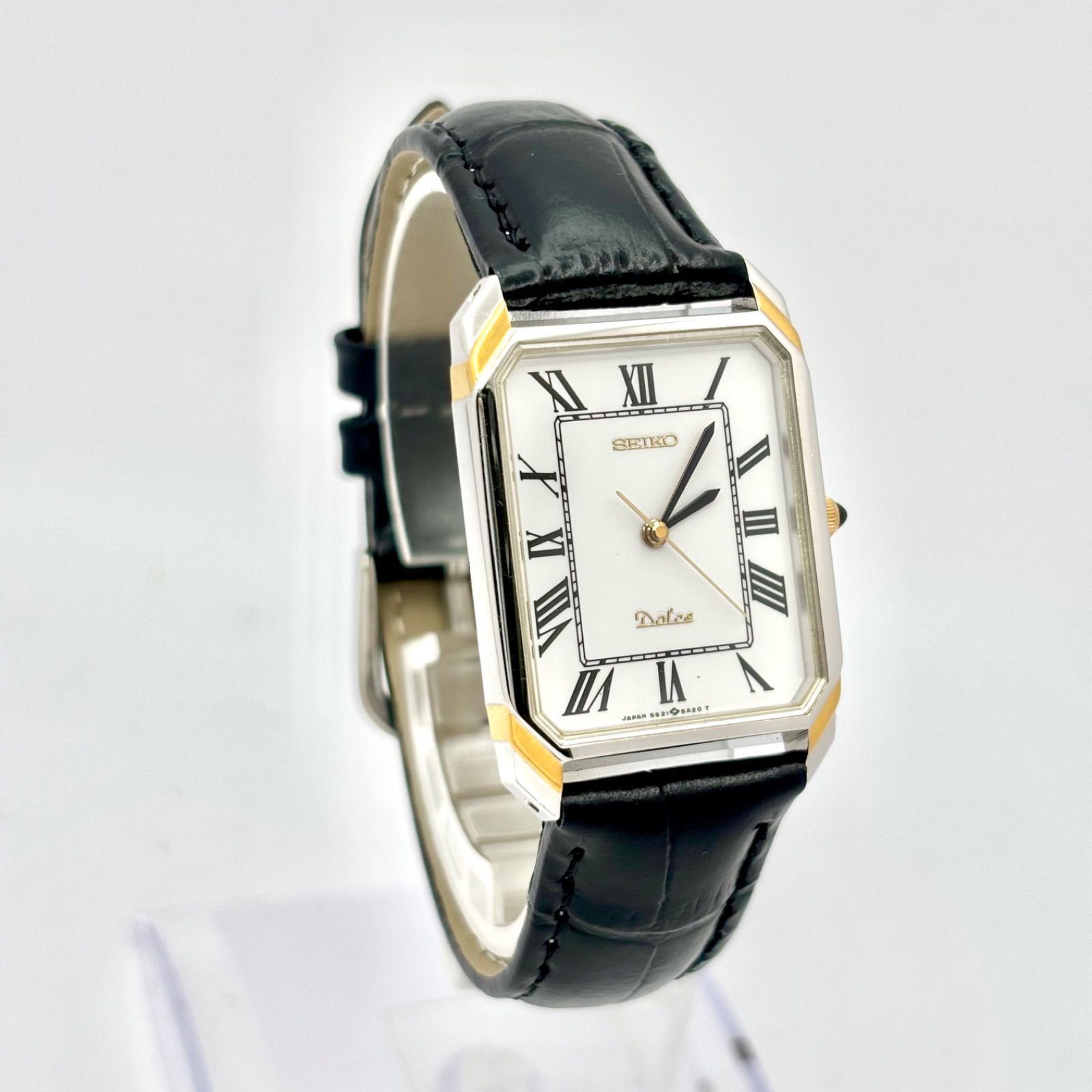 SEIKO セイコー ドルチェ スイープセコンド 腕時計 コンビカラー