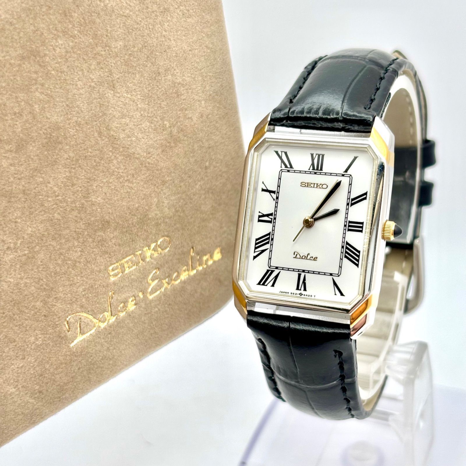箱付/新品電池】SEIKO セイコー Dolce ドルチェ メンズ 腕時計 