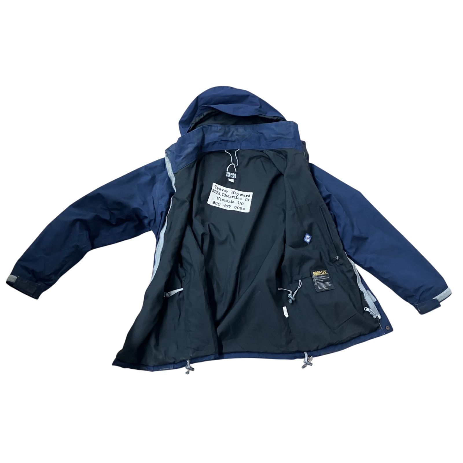 希少 カナダ製 シエラデザインズ GORE-TEX マウンテンパーカー M 紺