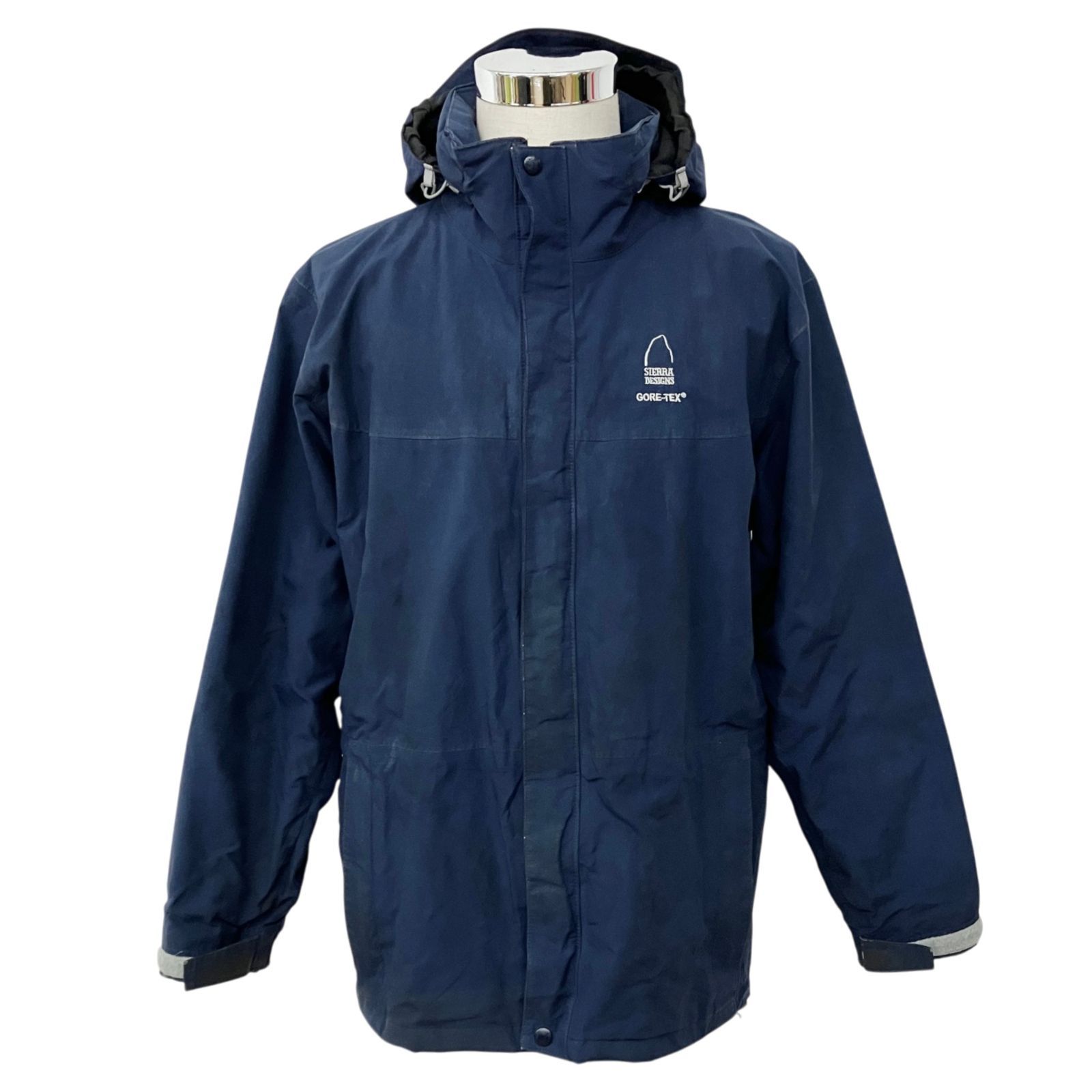 SIERRA DESIGNS 90s GORE-TEX マウンテンパーカー 希少 カナダ製 シエラデザインズ GORE-TEX マウンテンパーカー M 紺