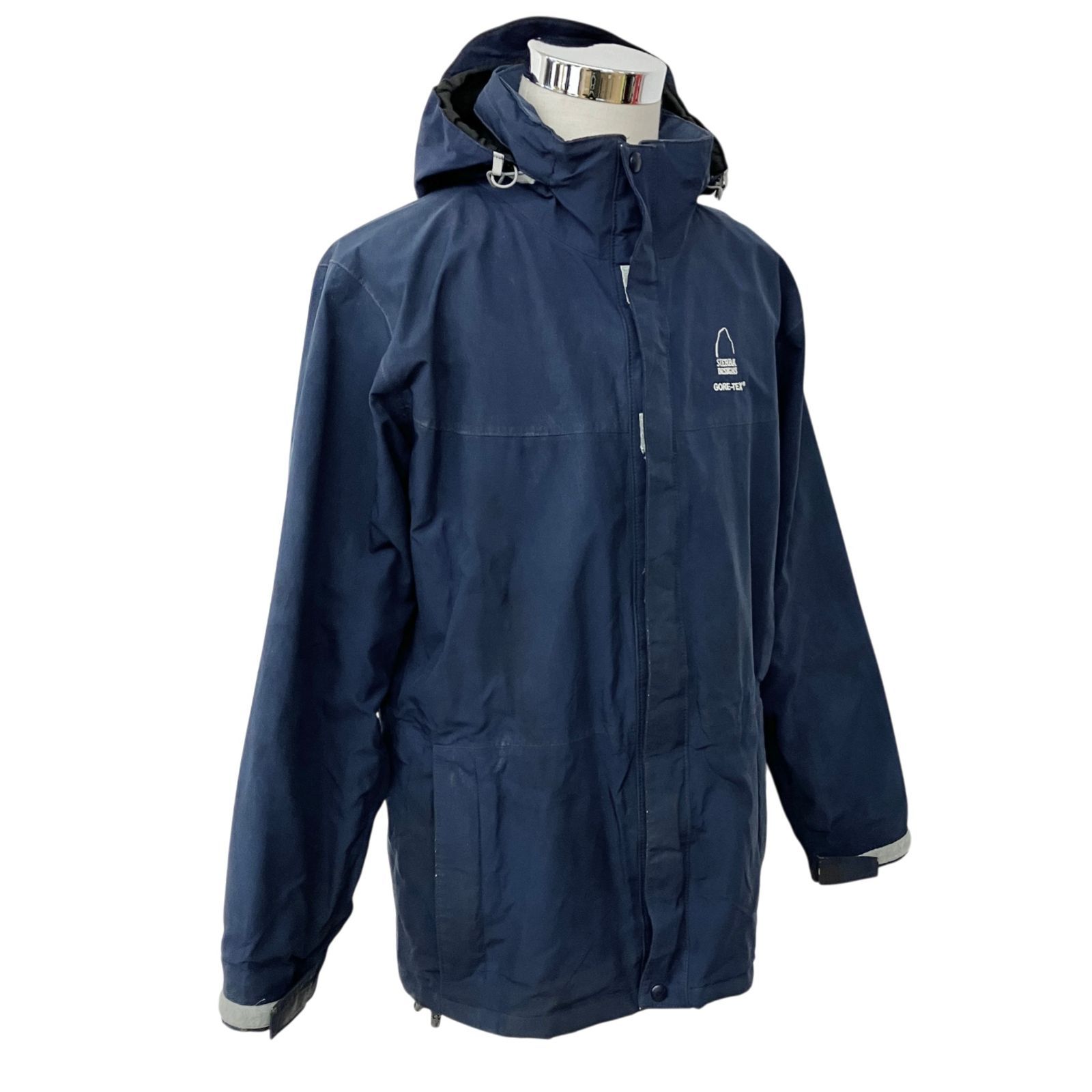希少 カナダ製 シエラデザインズ GORE-TEX マウンテンパーカー M 紺 