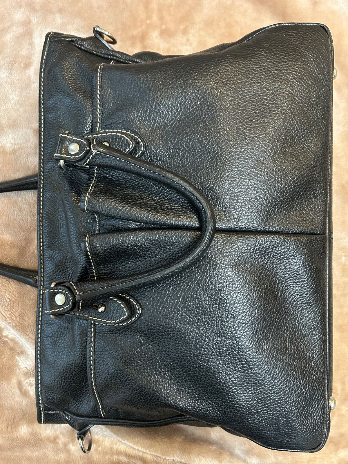 ステファノマーノ ビジネスバッグ STEFANOMANO MANO 黒 バッグ
