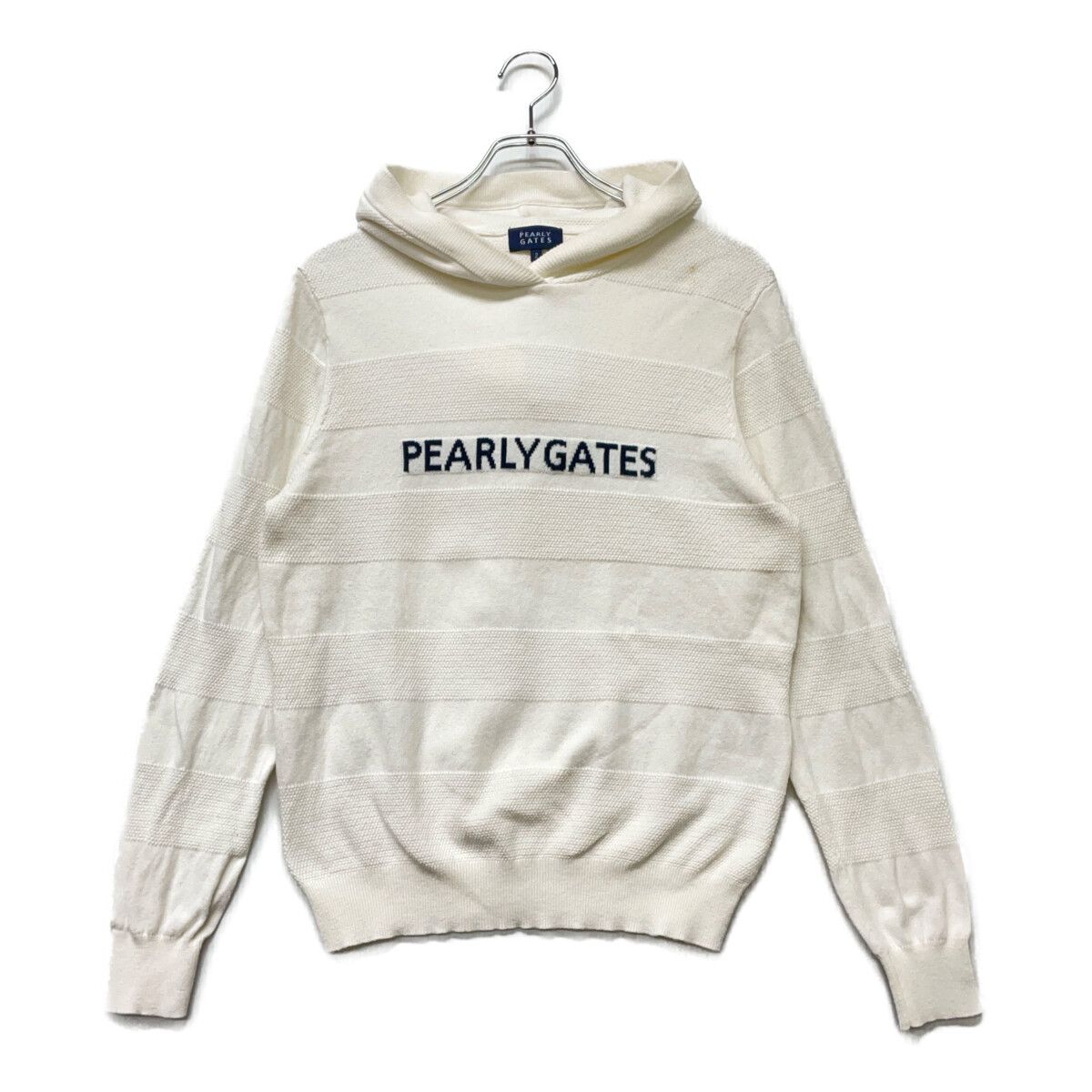 中古 レディース パーリーゲイツ PEARLY GATES パーカー 2(L) 白