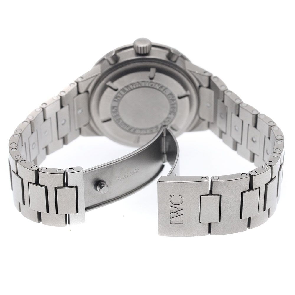 ジャンク IWC IWC SCHAFFHAUSEN IW372701 GST デイト クロノグラフ