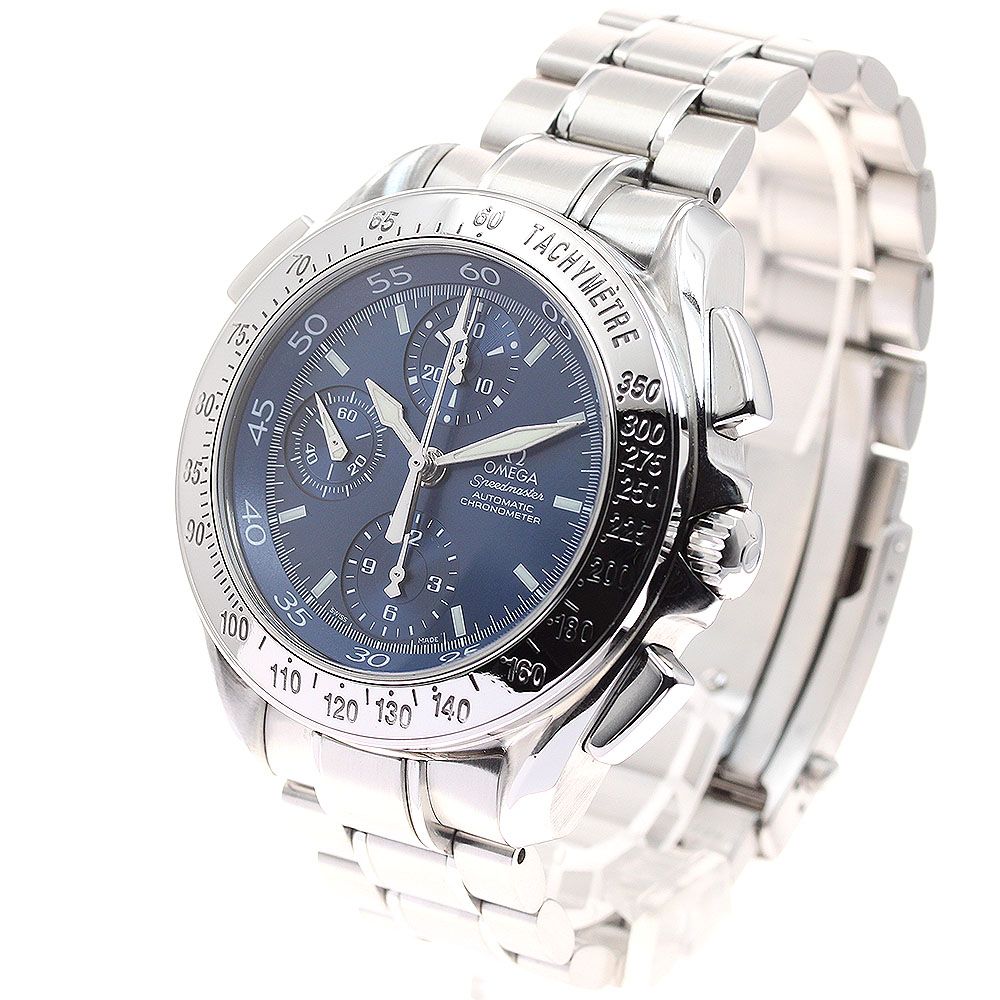  オメガ OMEGA 3540.80 スピードマスター スプリットセコンド クロノグラフ 自動巻き メンズ _942619 日本向けサイズ 自動巻き時計 腕時計(アナログ)