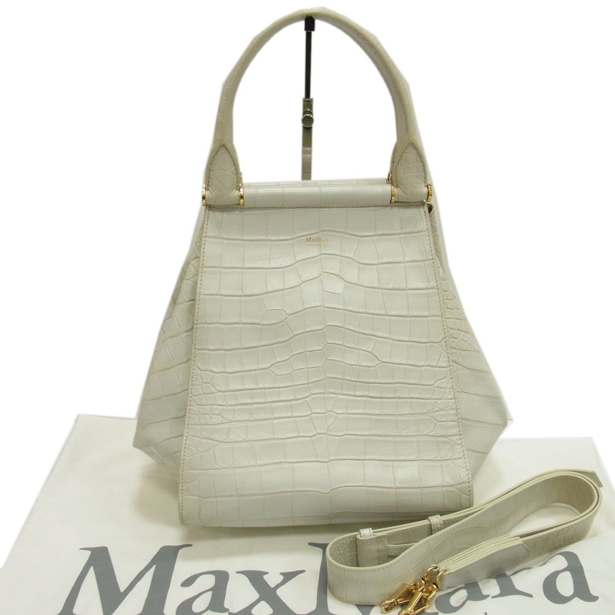 定価16万円☆MaxMara マックスマーラ アニータ レザーショルダーバッグ