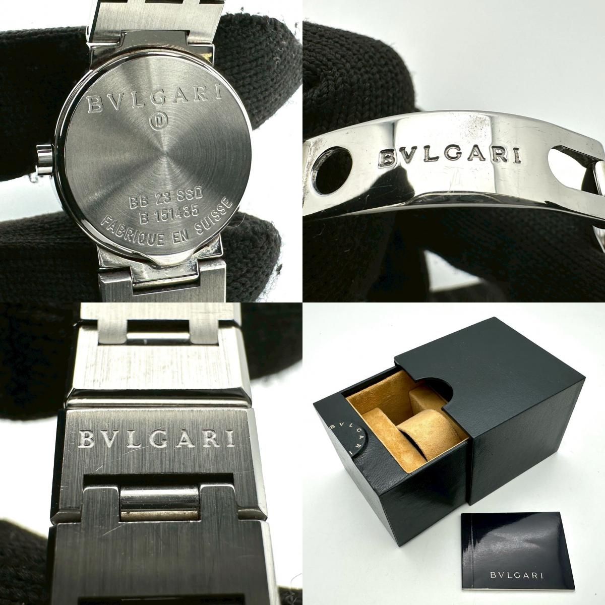 BVLGARI ブルガリ ブルガリブルガリ BB23SSD 腕時計 デイト クォーツ 