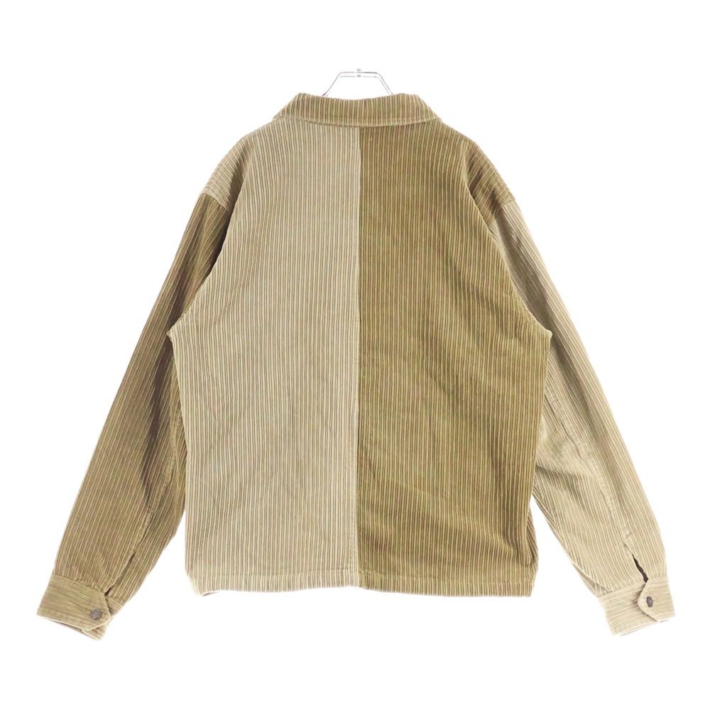 STUSSY (ステューシー) MIX CORD JACKET コーデュロイ ジップアップ
