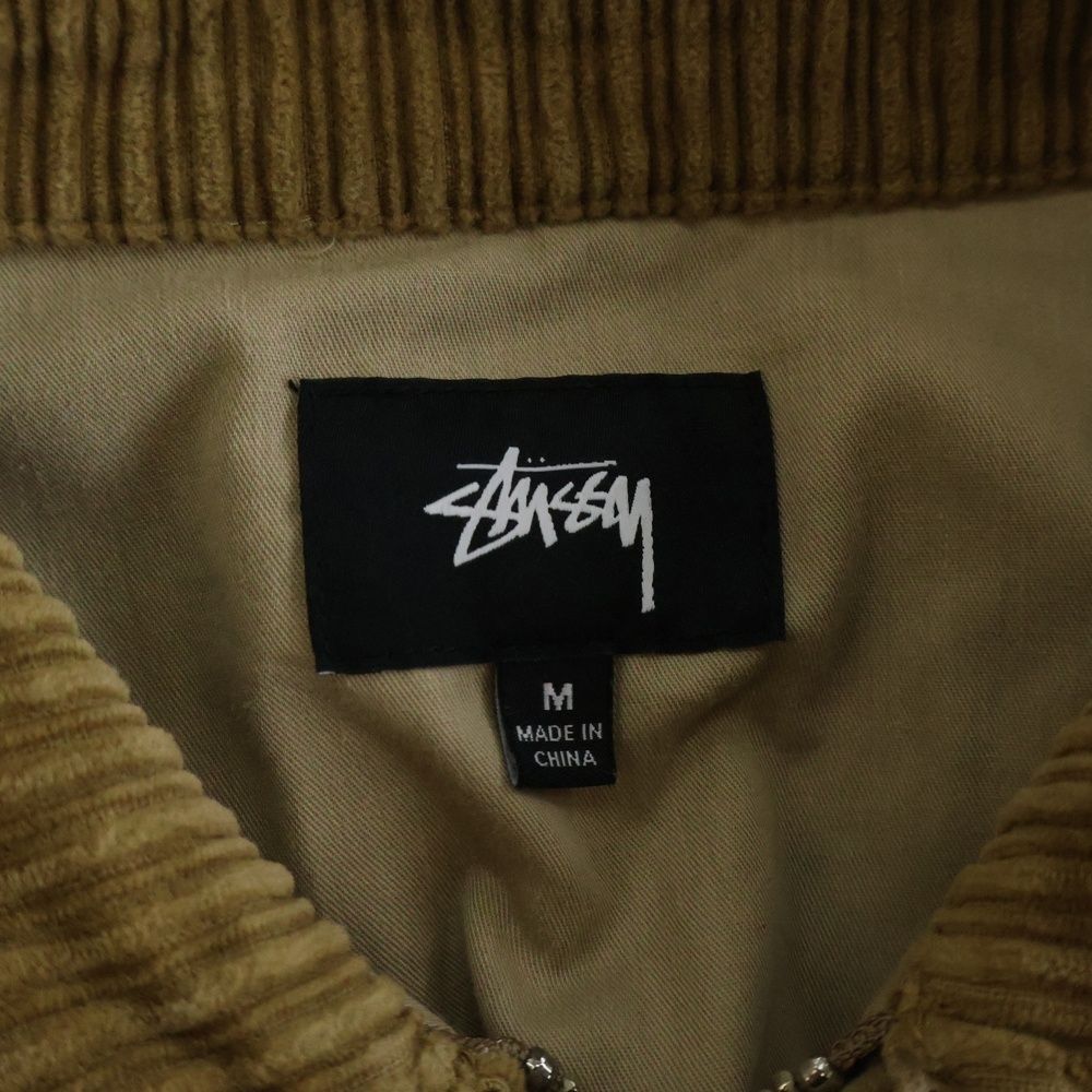 STUSSY (ステューシー) MIX CORD JACKET コーデュロイ ジップアップ