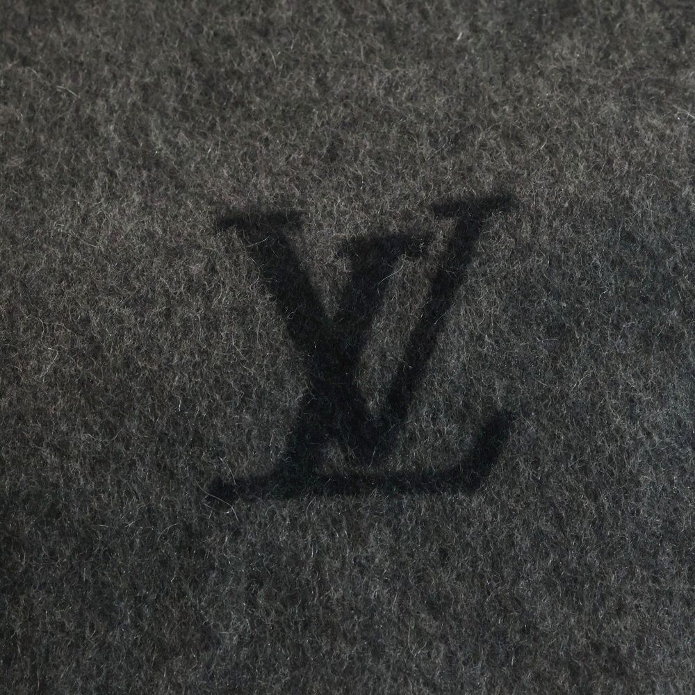 LOUIS VUITTON (ルイヴィトン) エシャルプ・ジェラム マフラー グレー