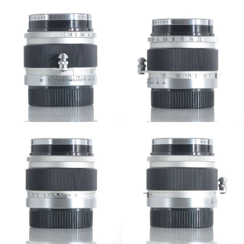 純正メタルキャップ付属 キャノン 50mm F1.8 ライカLマウント