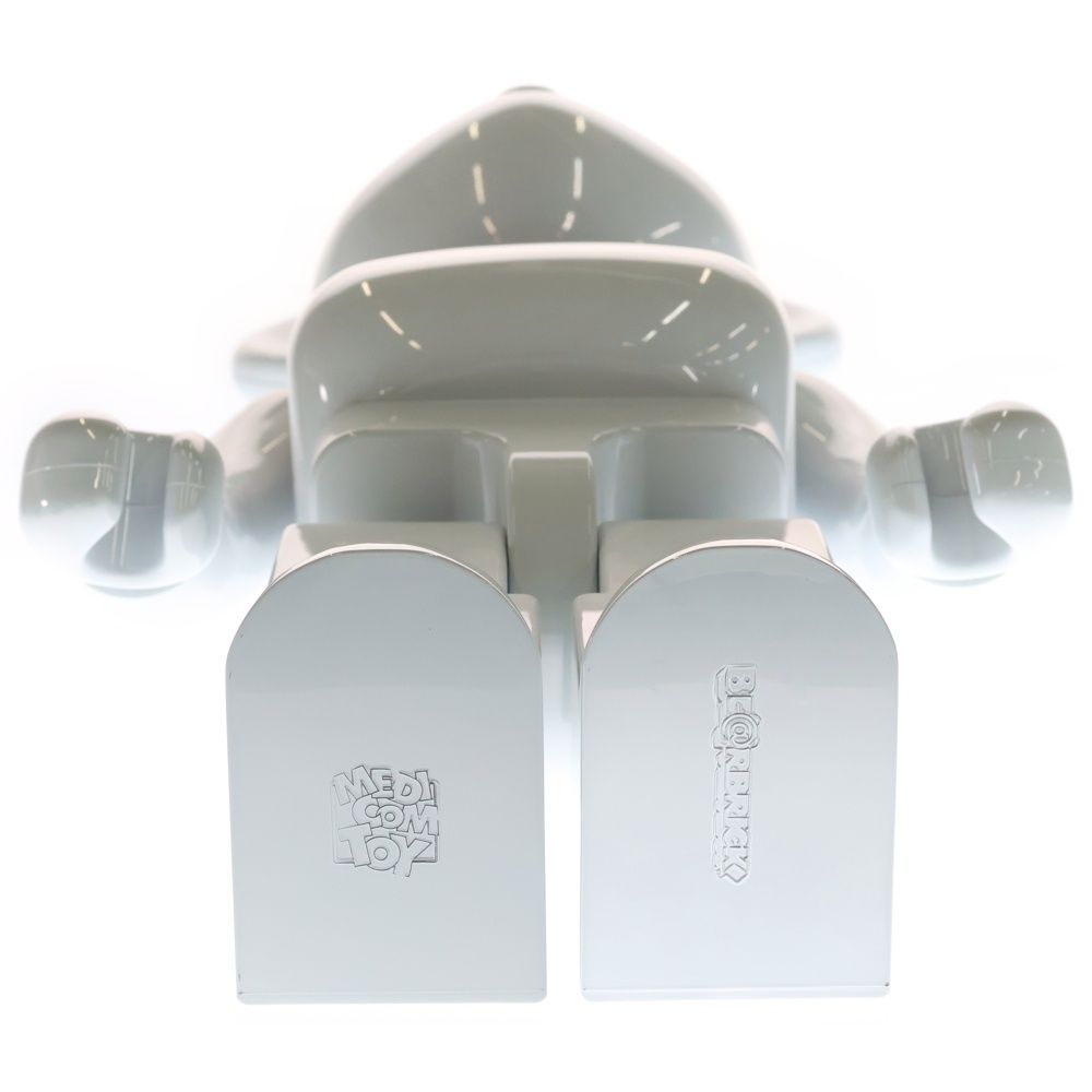MEDICOM TOY (メディコムトイ) BE@RBRICK 1ST MODEL WHITE CHROME 1000