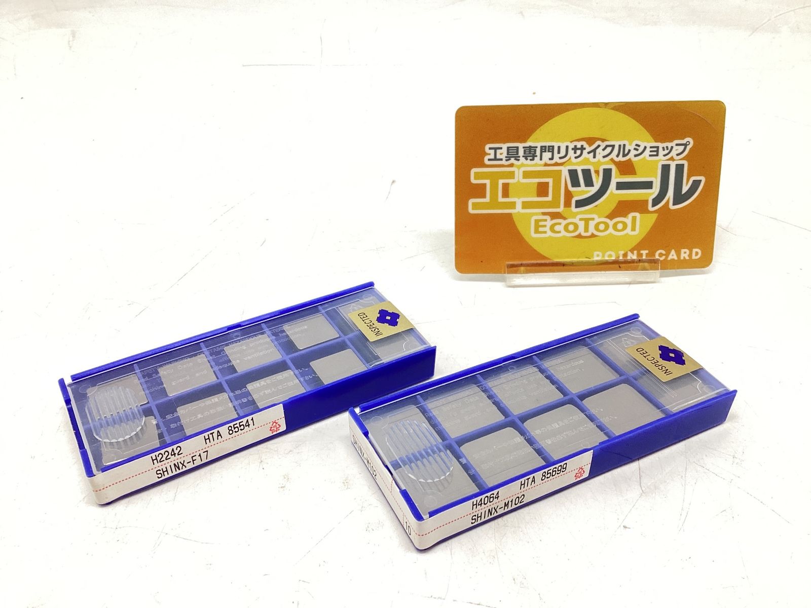 【中古品】シンクス 02・SHINX-F17 〇 開先加工用チップ2点セット [IT_TME06][豊田][M04]