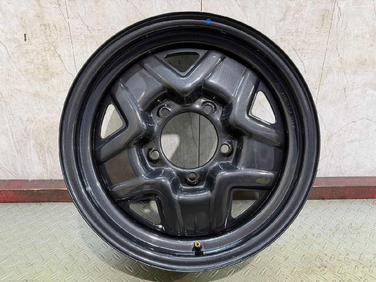 新車外し スズキ純正 JB64 ジムニー 鉄 スチール ホイール 16インチ