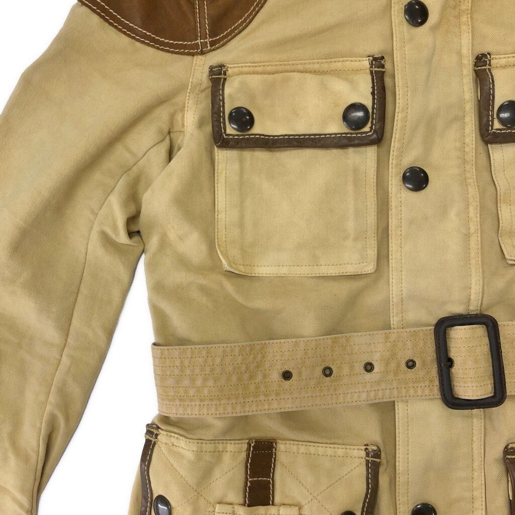 RALPH LAUREN ラルフローレン モーターサイクルジャケット ベージュ