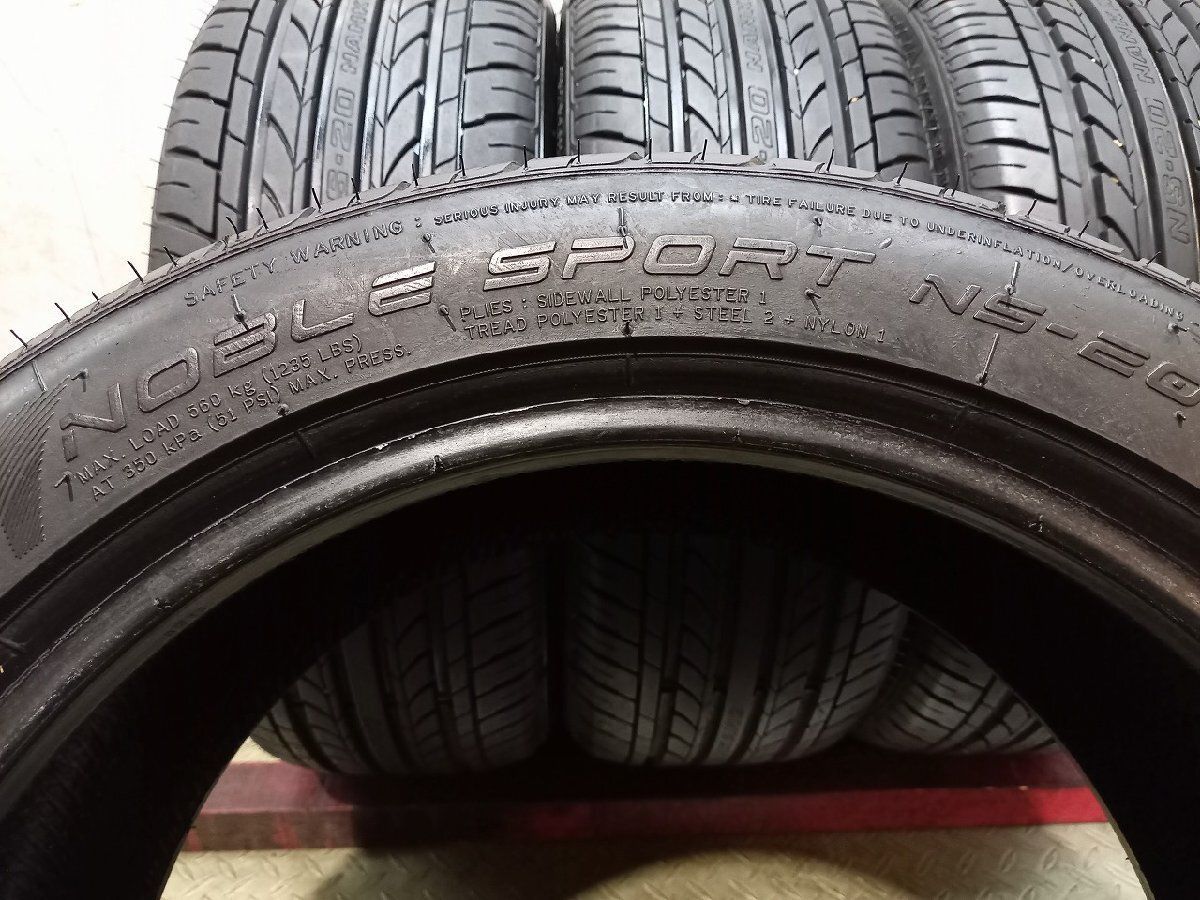 走行短め】NANKANG NOBLE SPORT NS-20 195/50R16 16インチ 夏タイヤ 4