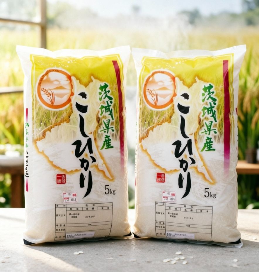 12☆新米　高田農園のこしひかり白米10kg 6950円 全国送料無料☆ 茨城県産 令和7年分 新米 こしひかり 10キロ 【公式通販】