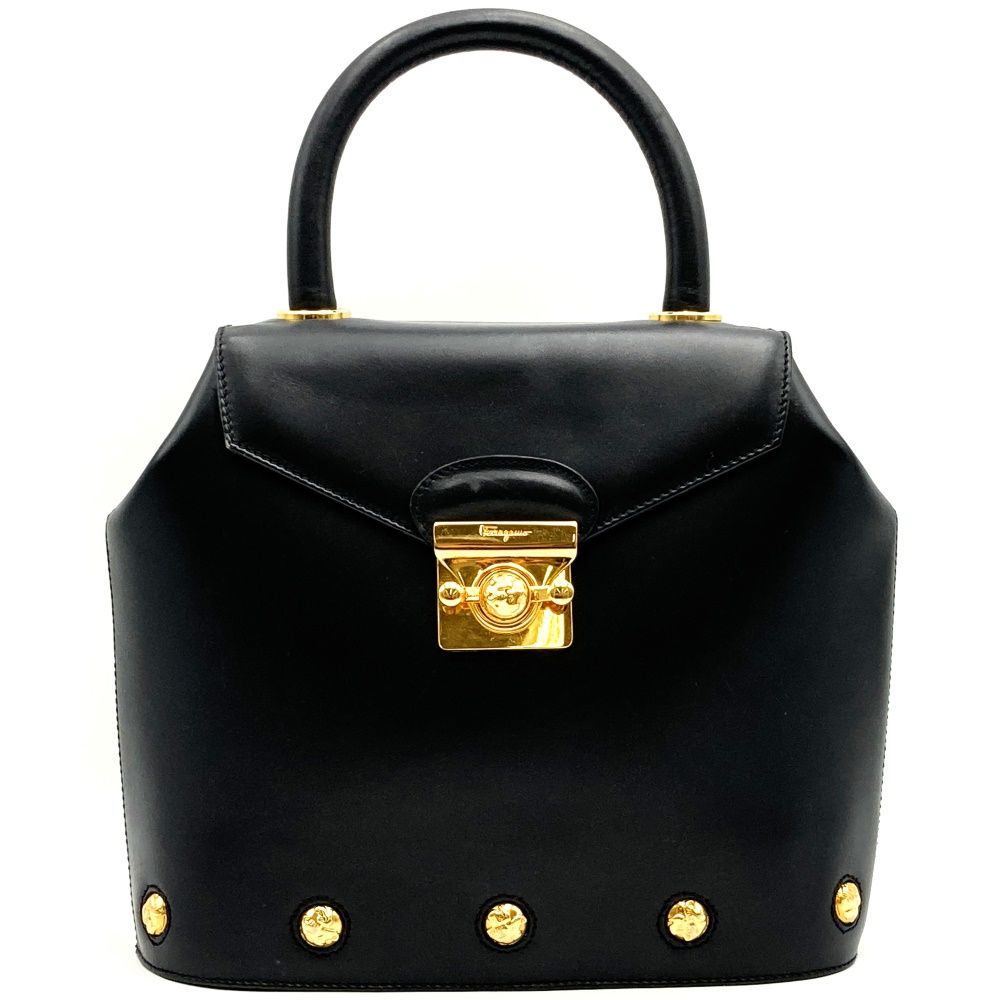 Salvatore Ferragamo フェラガモ AN 21 1668 ハンドバッグ レザー 