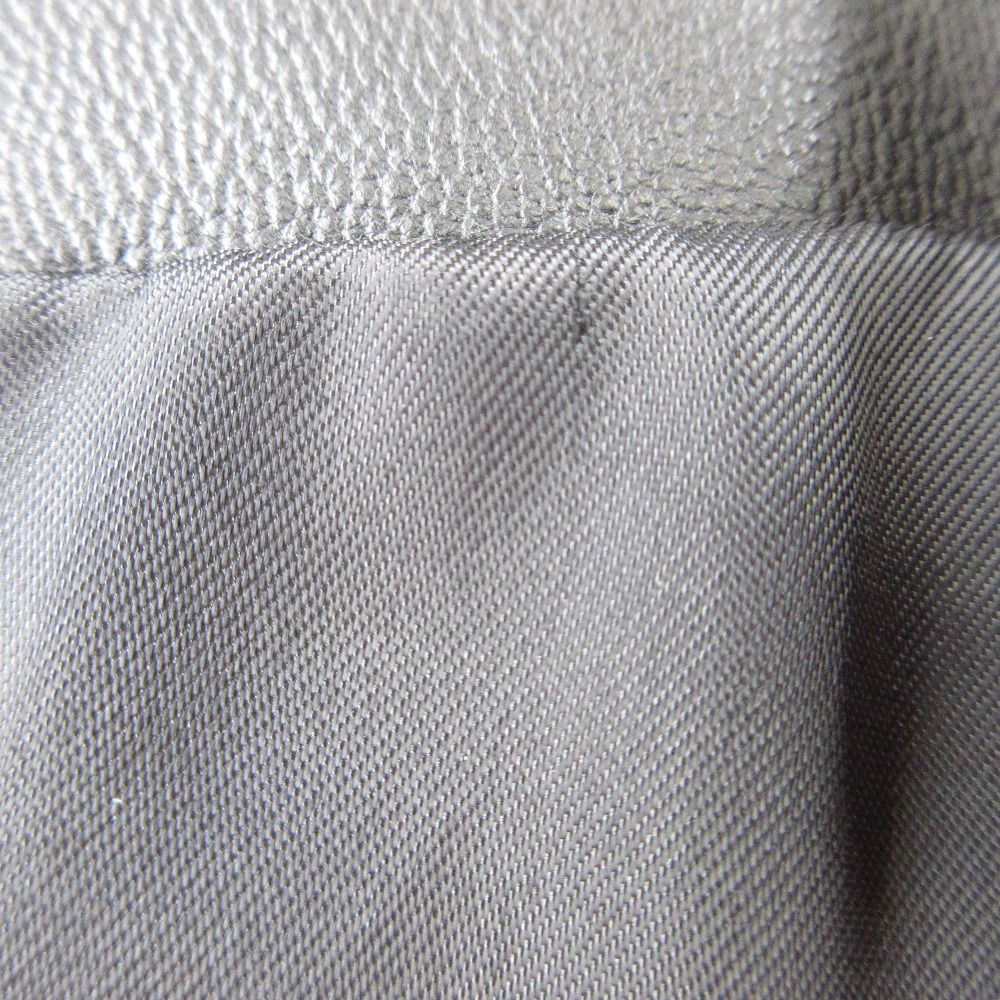 美品 23AW 自由区 ジユウク ラムレザー ノーカラージャケット 大きい