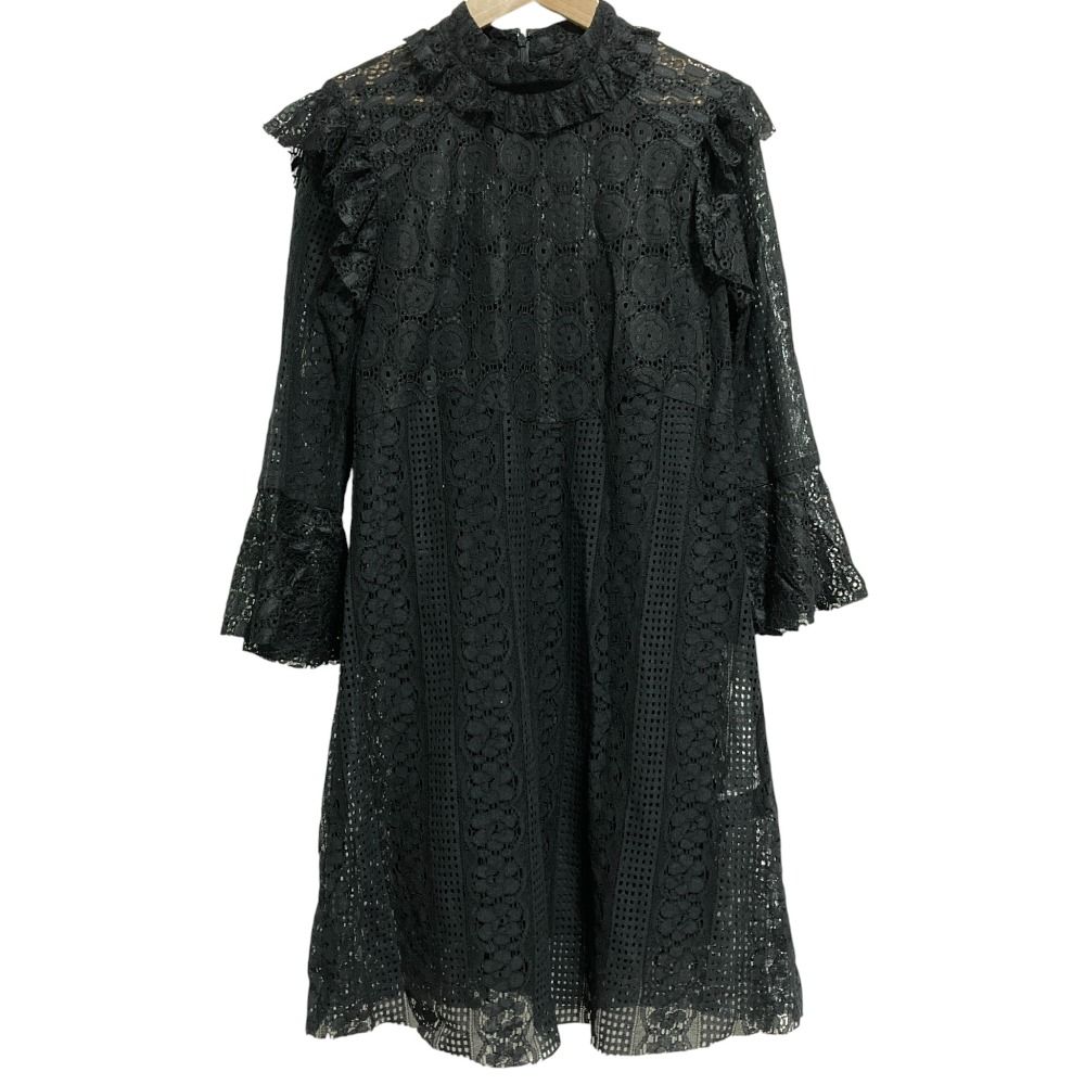 美品 ANNA SUI アナスイ 長袖 レースワンピース サイズ2