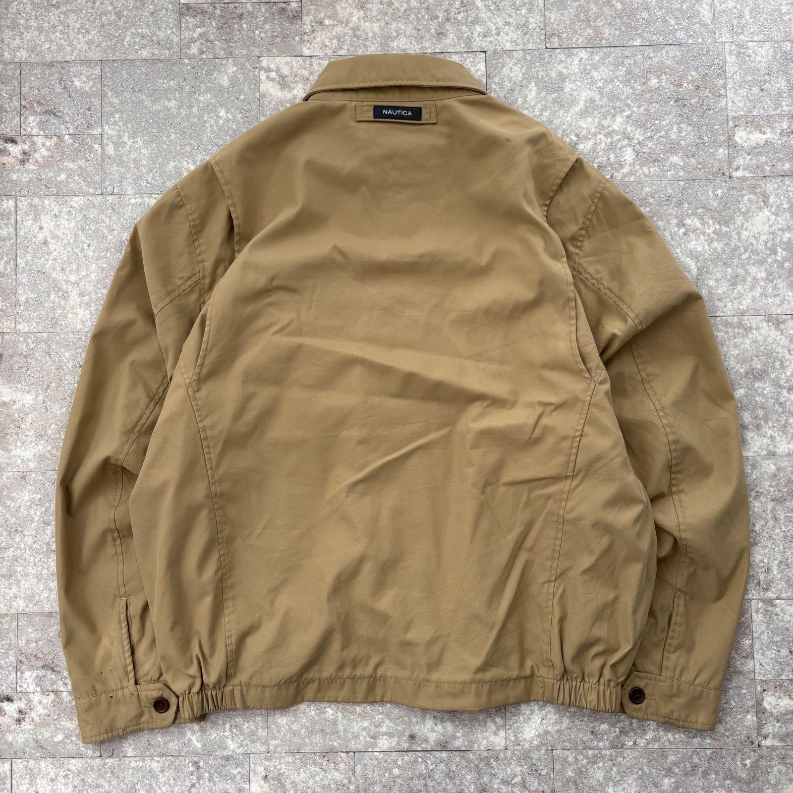 ノーティカ NAUTICA スイングトップ メンズL 古着 ハリントン 
