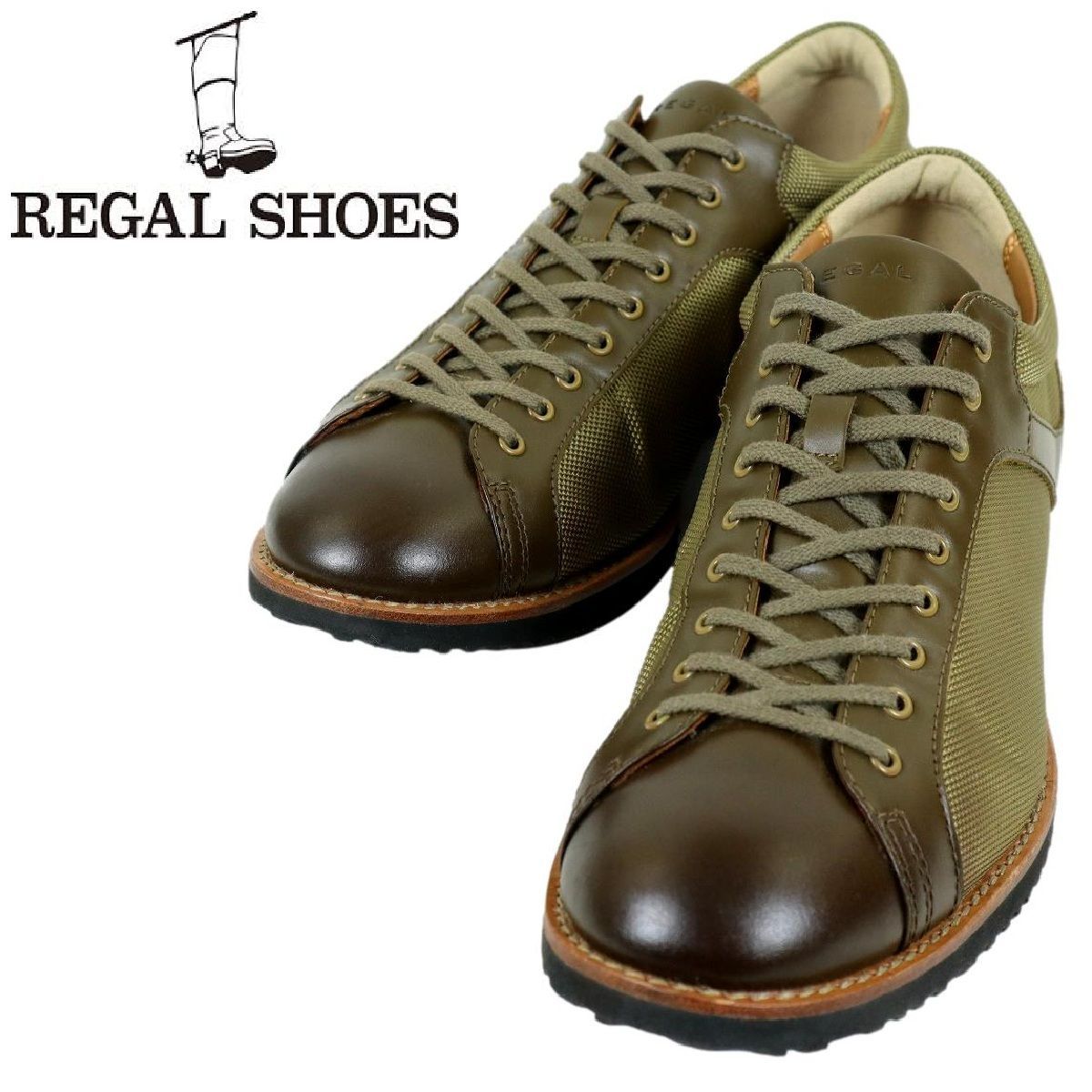 新品】REGAL COUNTRY デッキシューズ（27）3eye〈JE38〉茶 リーガル