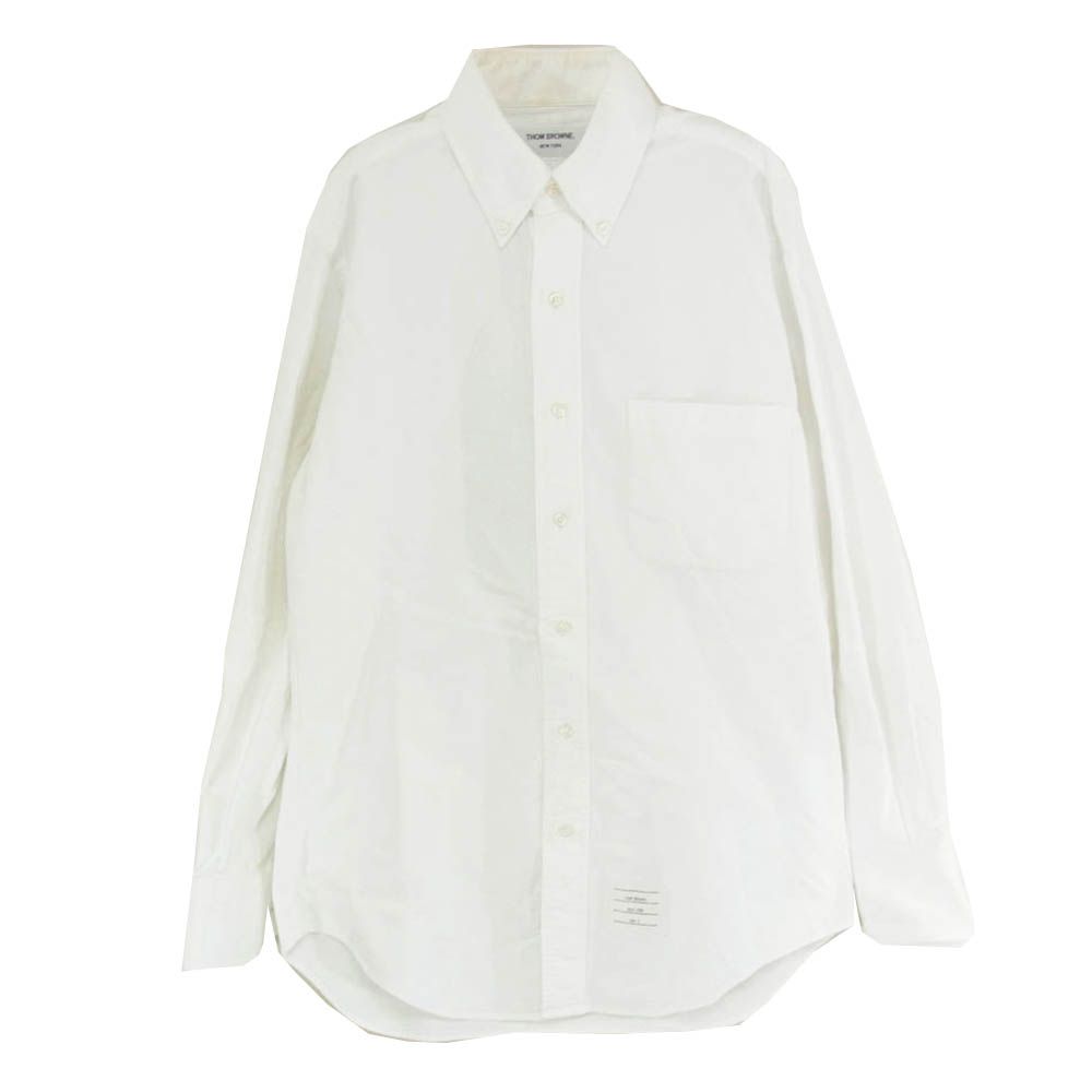THOM BROWNE トムブラウン 01113A4002 オックスフォード 長袖 ボタン 