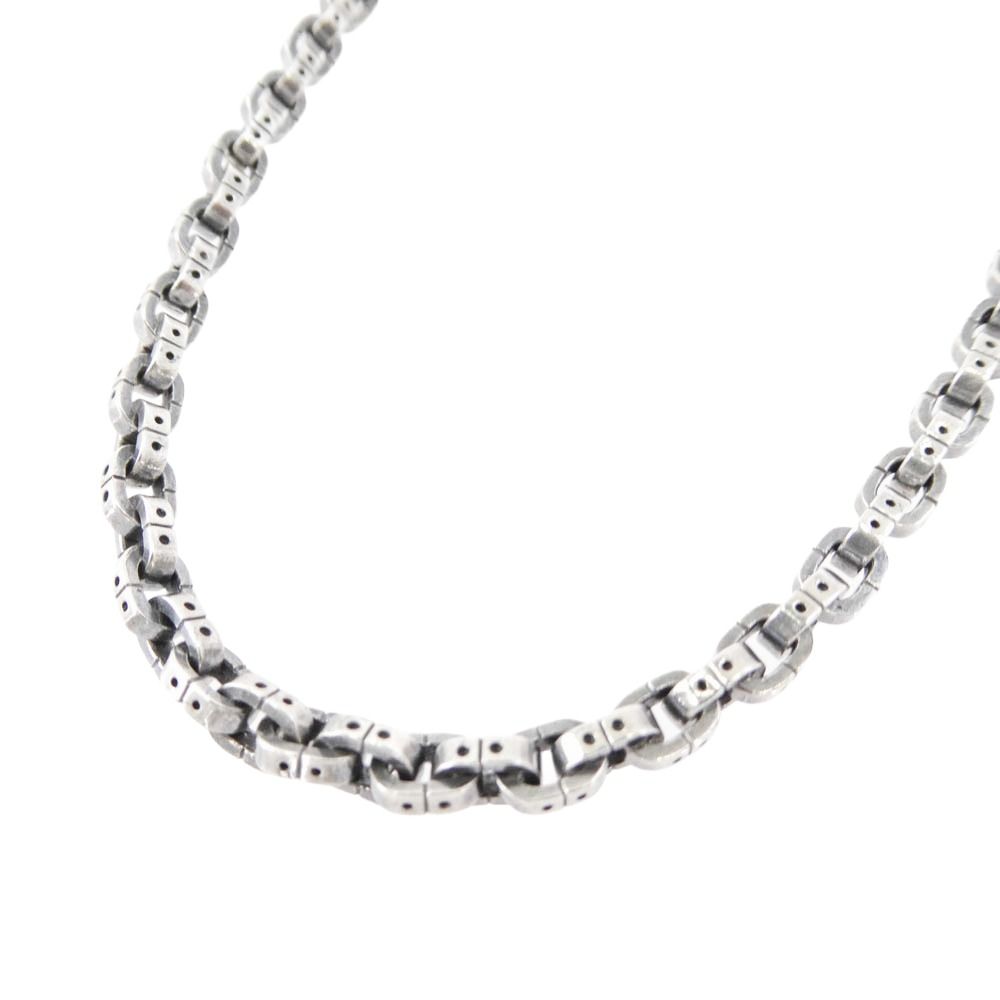 STANLEY GUESS スタンリーゲス シルバー チェーンネックレス メンズ STANLEY GUESS スタンリーゲス Beyond coolギャランティカード付属