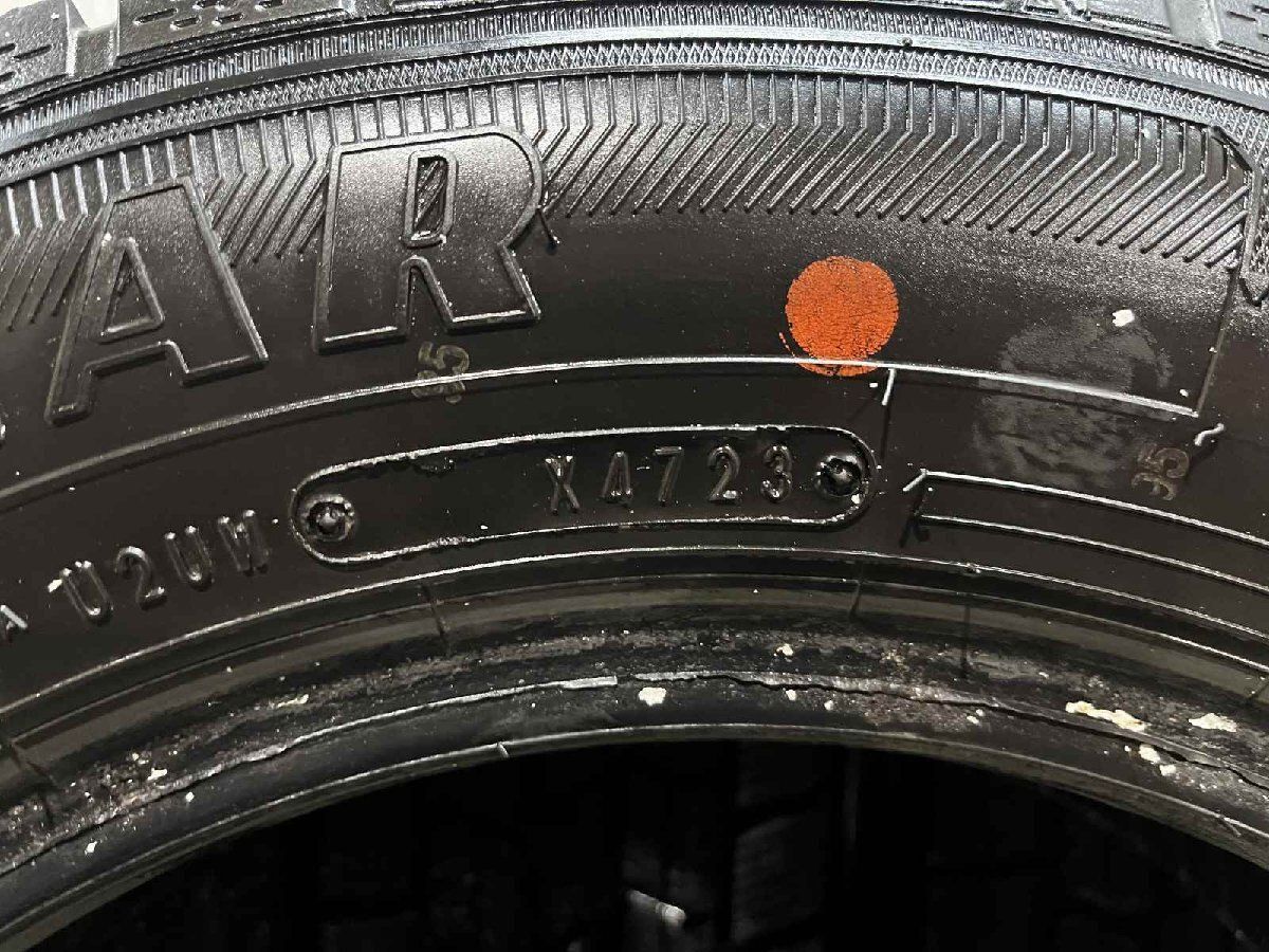 走行短め】GOODYEAR ICENAVI7 165/70R14 14インチ スタッドレス 4本 23