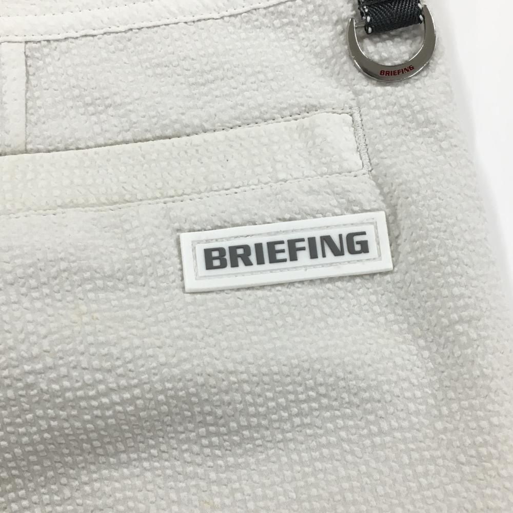 ブリーフィング ショートパンツ 白 ストレッチ レディース S ゴルフ