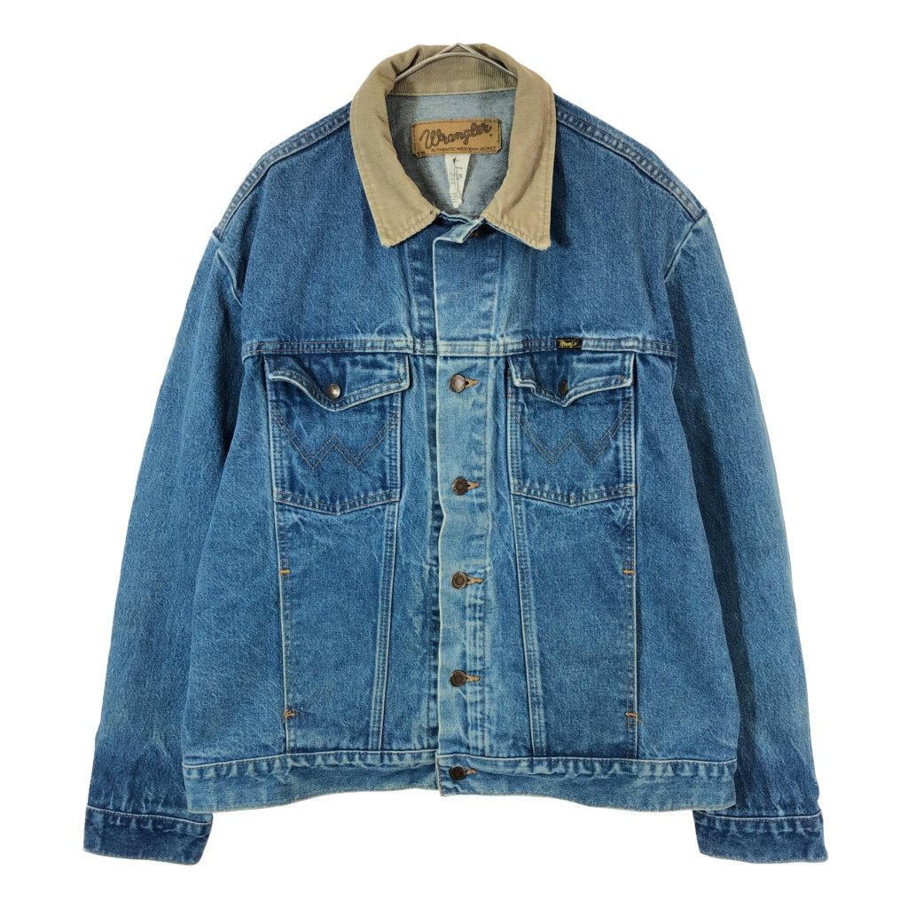 90年代 USA製 Wrangler ラングラー M-159 デニムジャケット ブルー