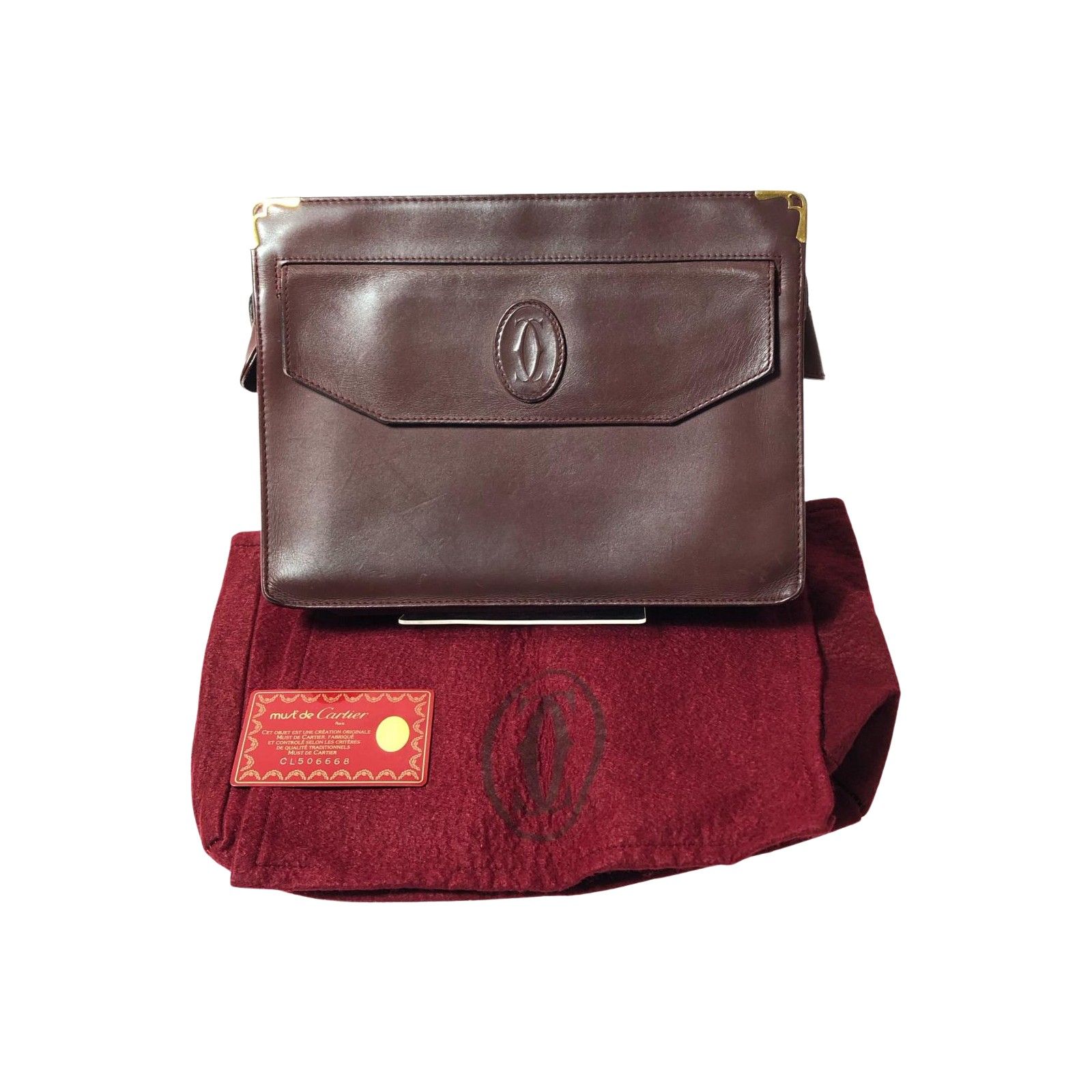 ▽▽mustde Cartier マスト ドゥ カルティエ セカンドバッグ マスト 