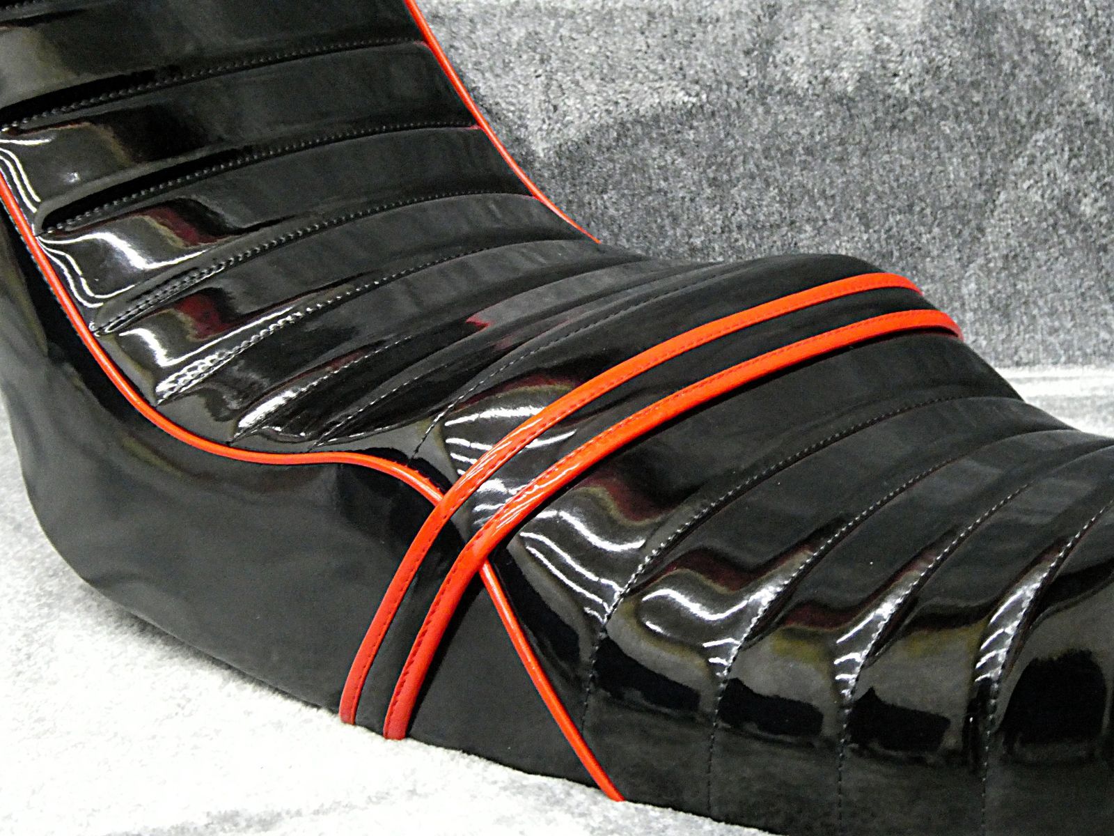 ジェイド250 黒赤エナ 三段シート/ロングシートBLACK REDブラックJADE
