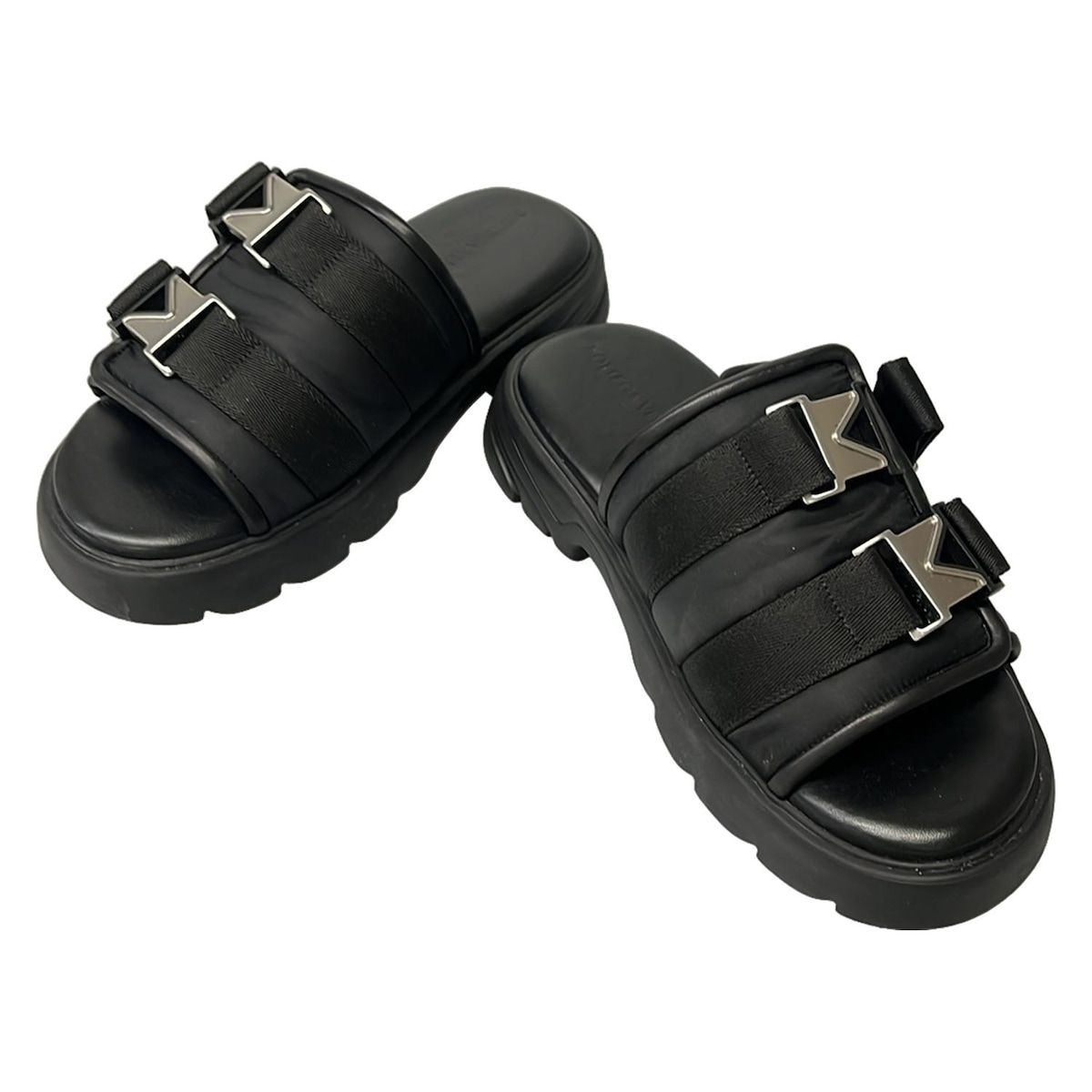 BOTTEGA VENETA(ボッテガヴェネタ) サンダル 43 メンズ フラッシュ 黒 