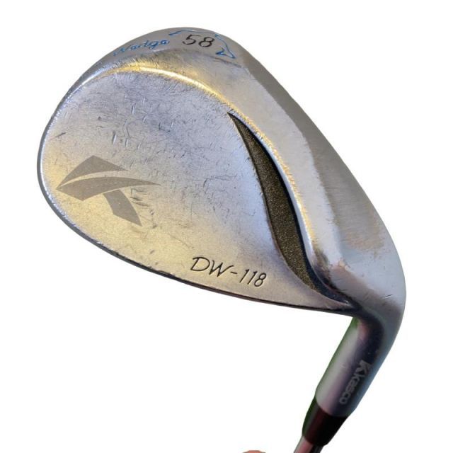 中古】 キャスコ Dolphin Wedge DW-118 シルバー 58° ウェッジ WG NS